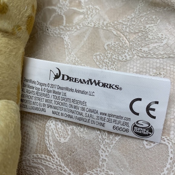 Spin Master 2017 How to Train Your Dragon Meatlug 6" Plush - Picture 5 of 7